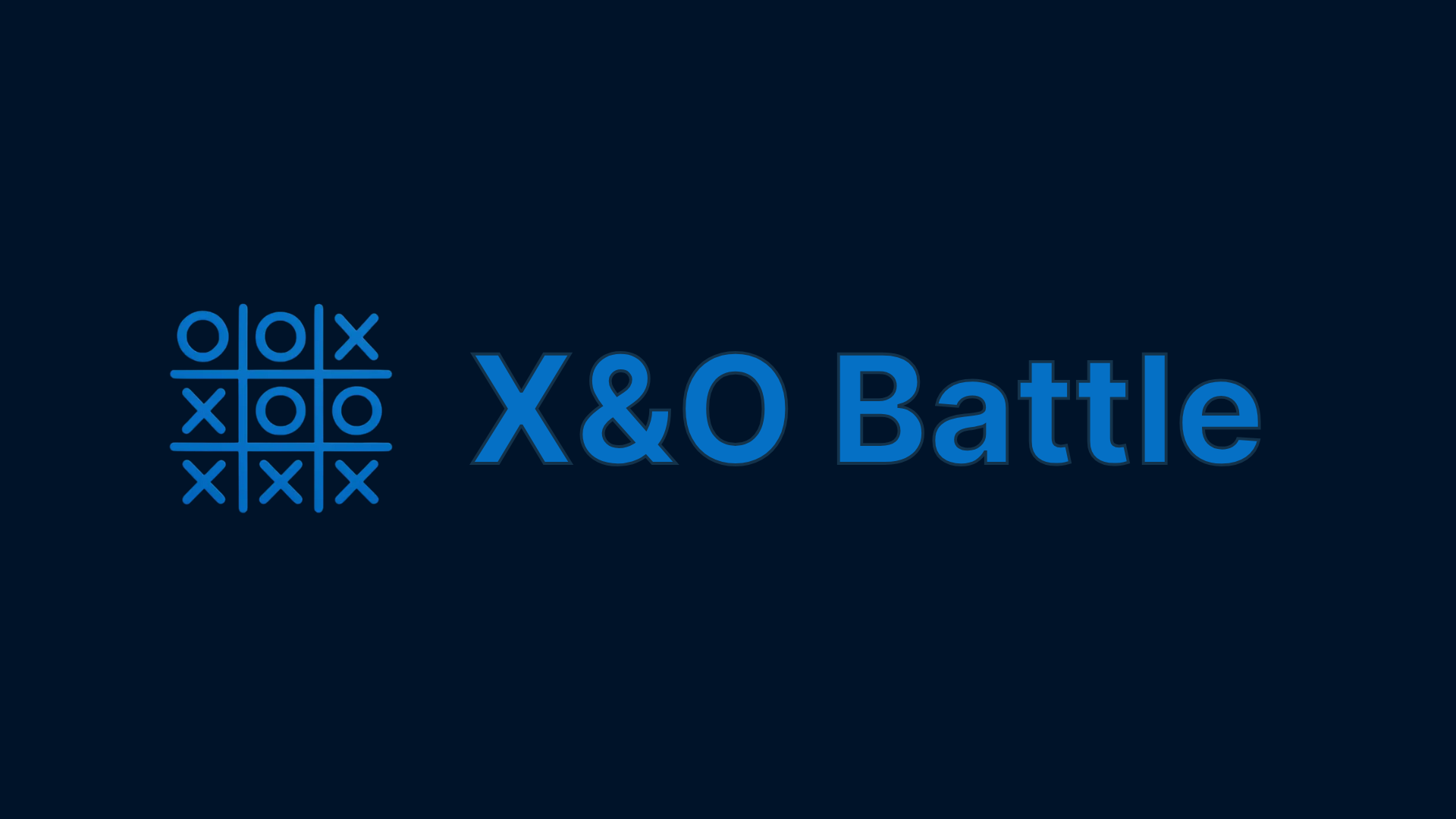 X&O Battle Dark Desktop Wallpaper